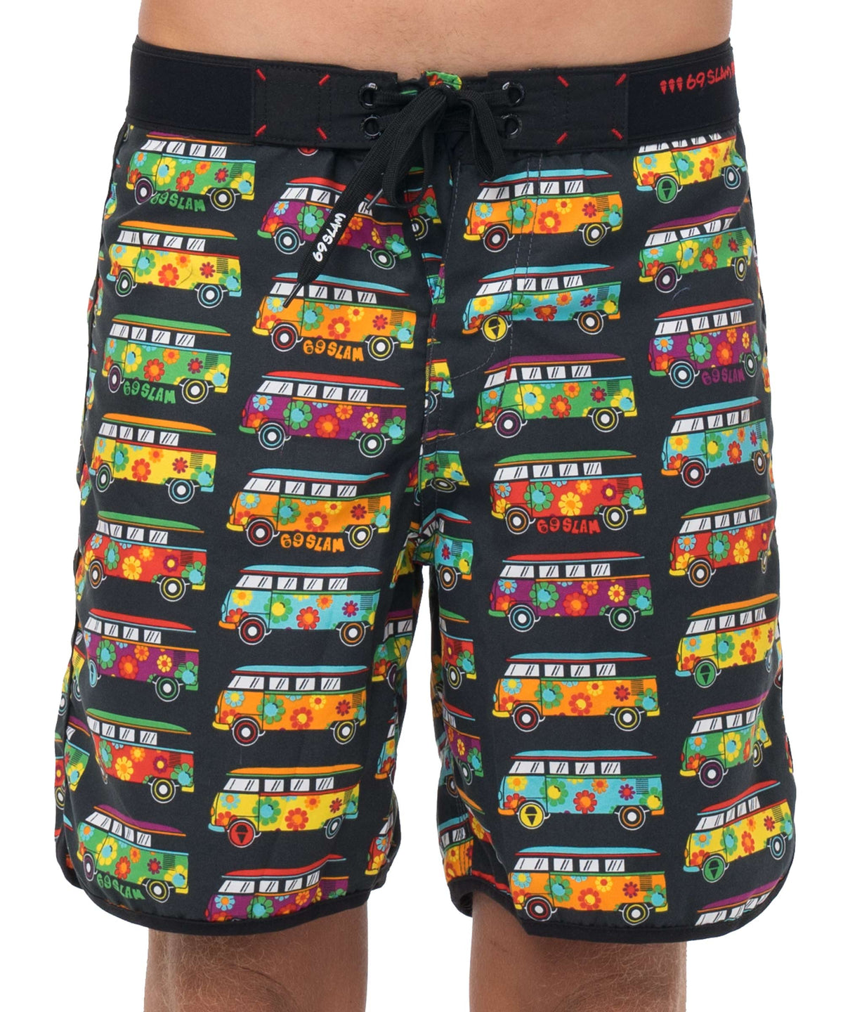 69Slam Mens Medium Length Boardshorts