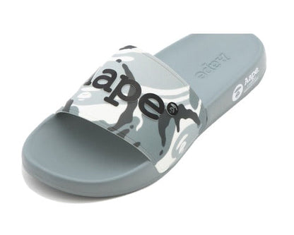 AAPE Grey Camo Slides