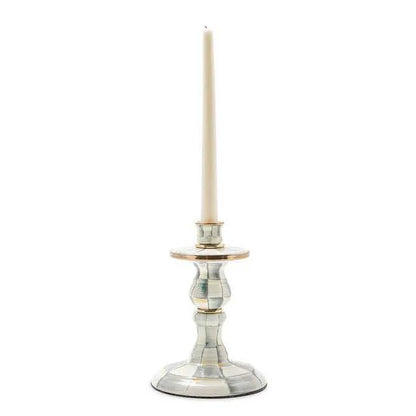 Enamel Dinner Candlestick Holder - Set of 4 pcs
