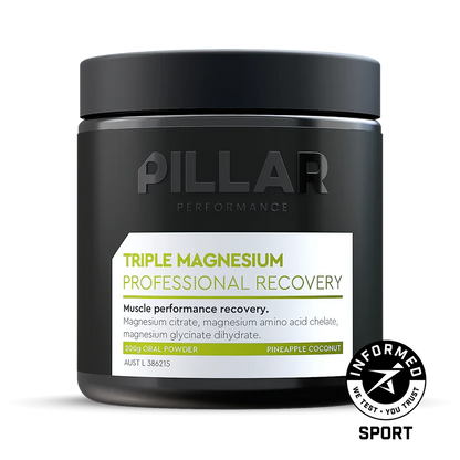 Pillar- Triple Magnesium Professional Recovery Powder