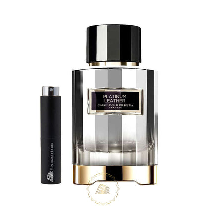 Carolina Herrera Platinum Leather Eau De Parfum Travel Spray