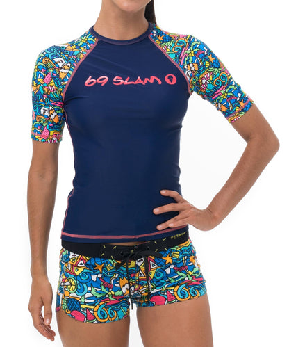 69Slam Womens Rash Vest