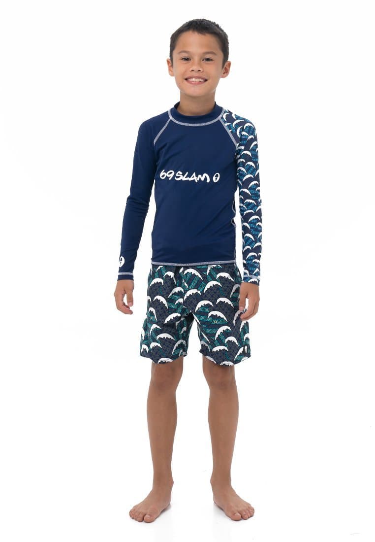 69Slam Boys Long Sleeve Rash Vest