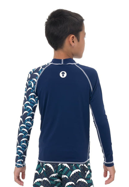 69Slam Boys Long Sleeve Rash Vest