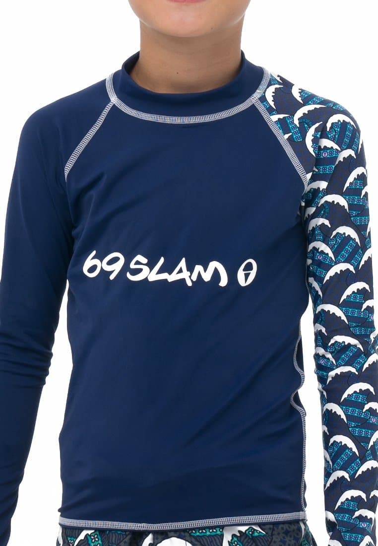 69Slam Boys Long Sleeve Rash Vest