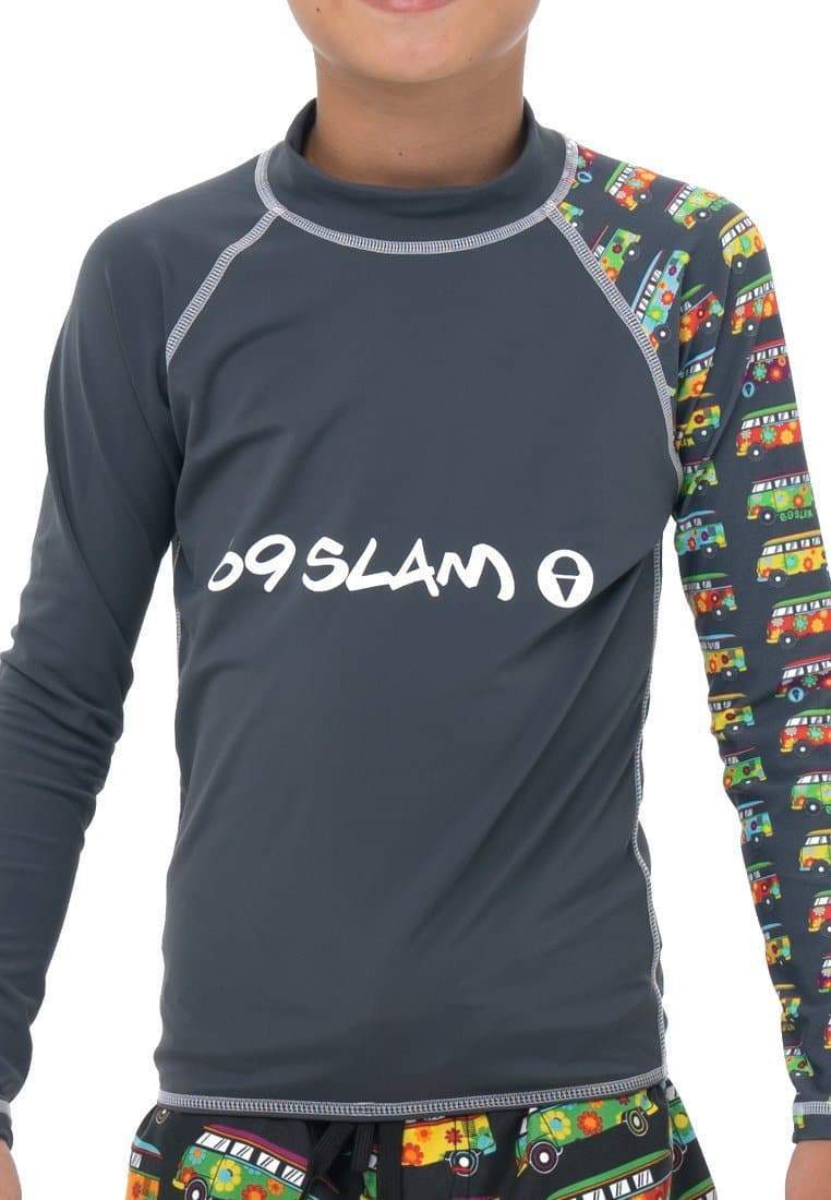 69Slam Boys Long Sleeve Rash Vest