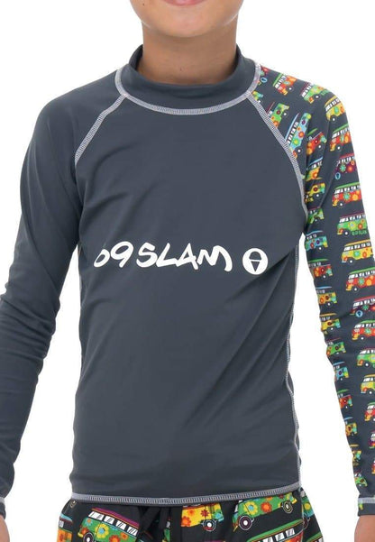 69Slam Boys Long Sleeve Rash Vest