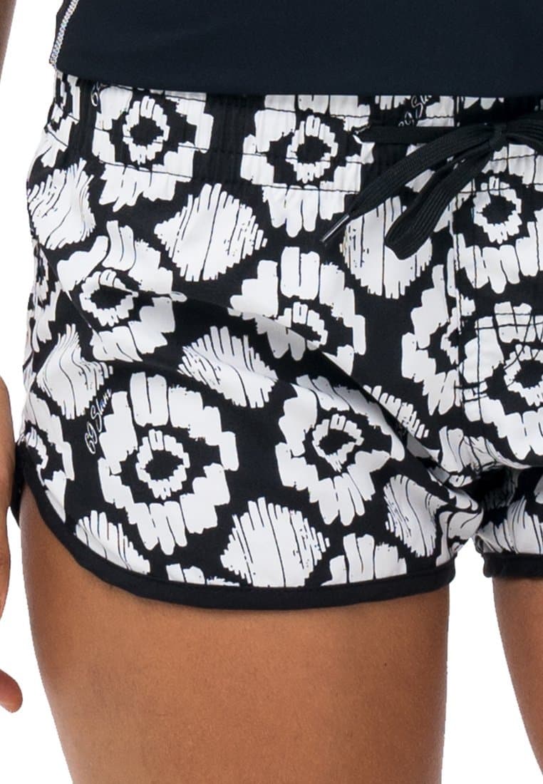 69Slam Women Elastic Waist Boardshorts