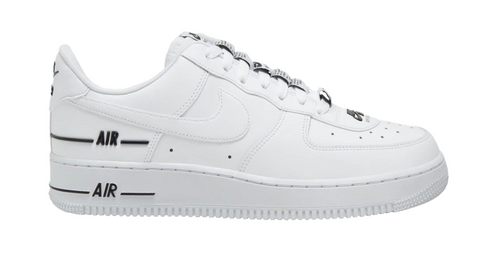 Air Force 1 Low Double Air Low White Black (GS)