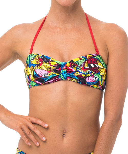 MELASTI BANDEAU BRA - IKANKAN