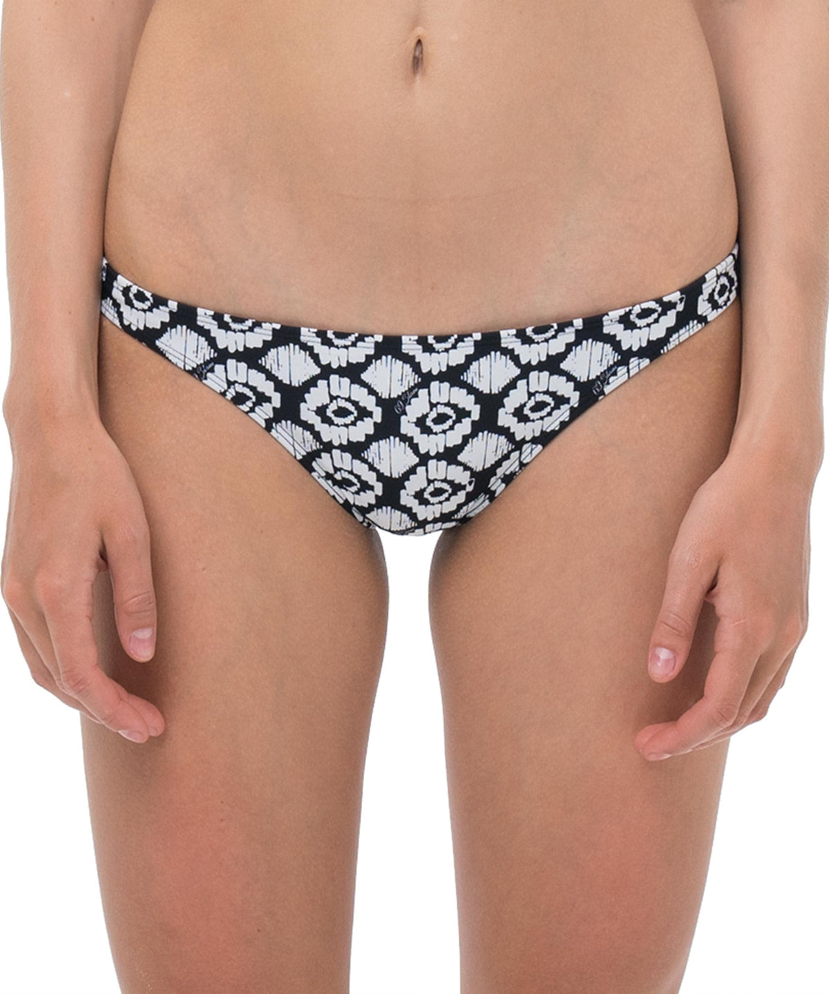ASIAN FIT CHEEKY BIKINI BOTTOM - IKAT DIAMOND