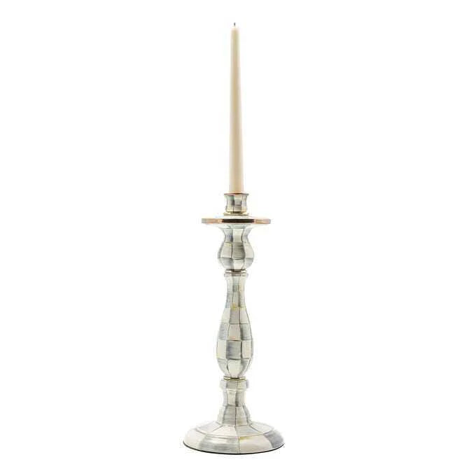 Enamel Dinner Candlestick Holder - Set of 4 pcs