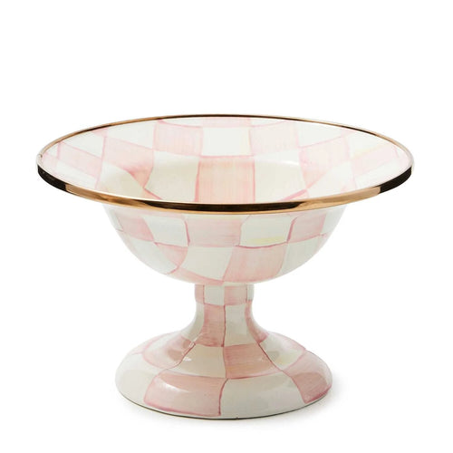 Rosy Check Small Compote by MacKenzie-Childs