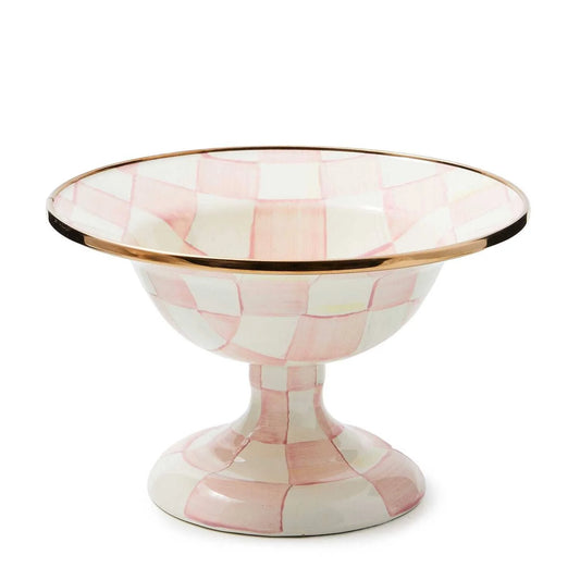 Rosy Check Small Compote by MacKenzie-Childs