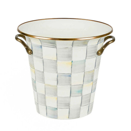 Sterling Check Enamel Design Wine Cooler