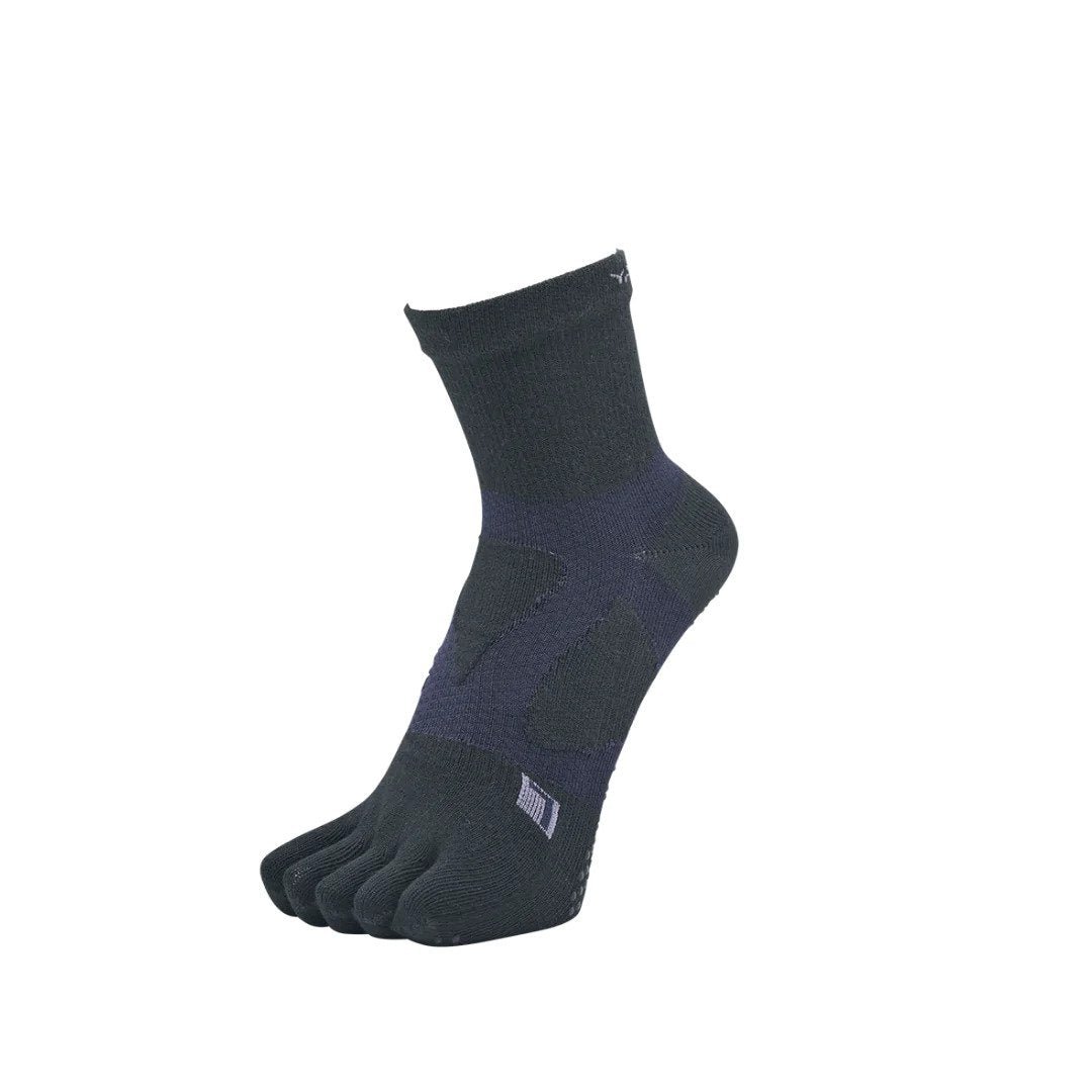 Yamatune 5 Toe Socks - Middle Length with Anti-Slip Dots