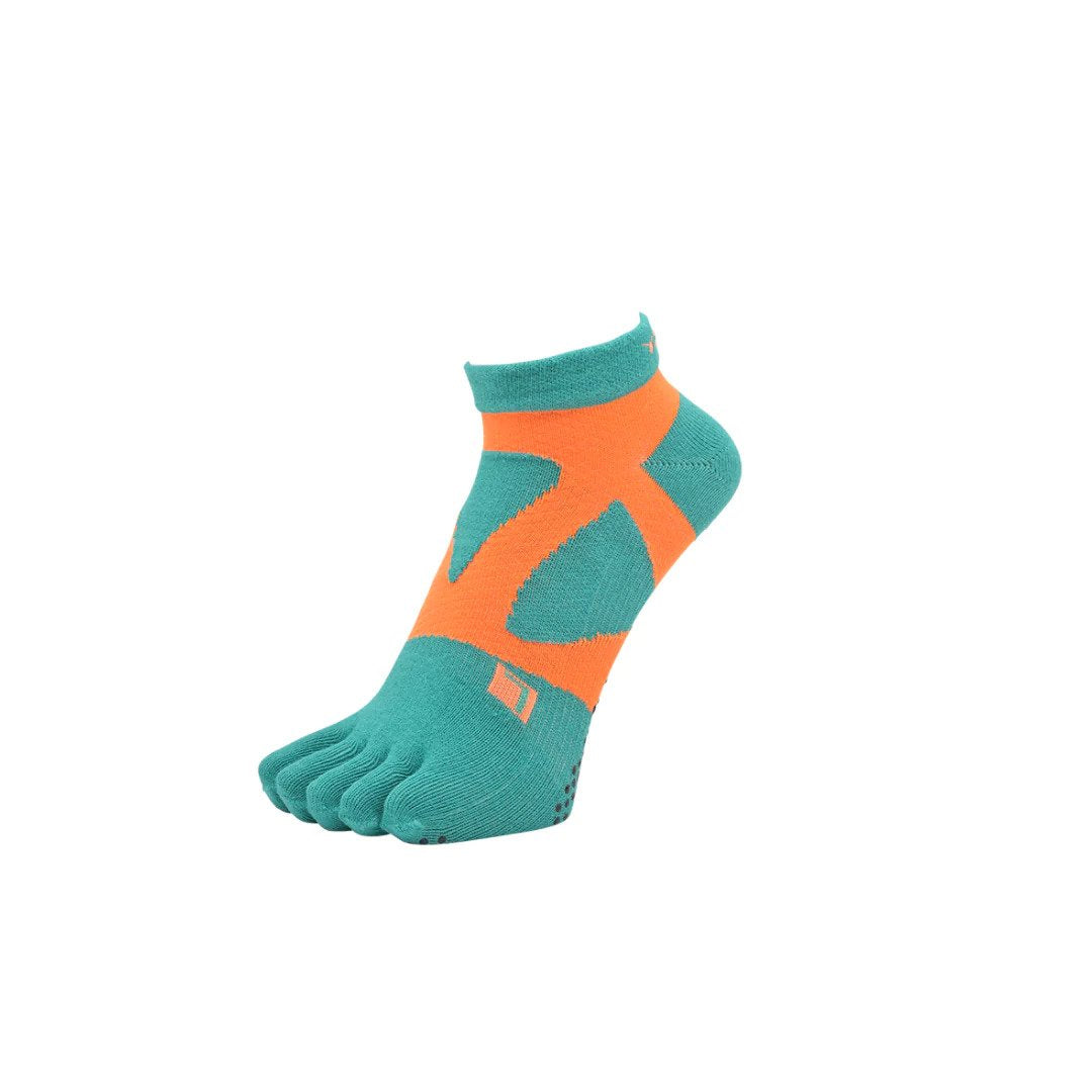Yamatune 5 Toe Socks - Short Length with Anti-Slip Dots