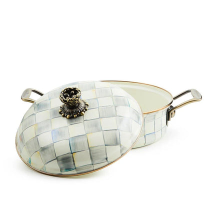 MacKenzie-Childs Sterling Check Cookware 3 Qt. Casserole
