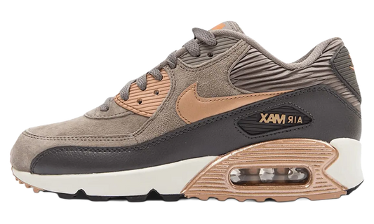 Air Max 90 Leather WMNS"Iron Metallic Red Bronze" 768887 201