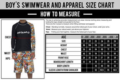 69Slam Boys Long Sleeve Rash Vest