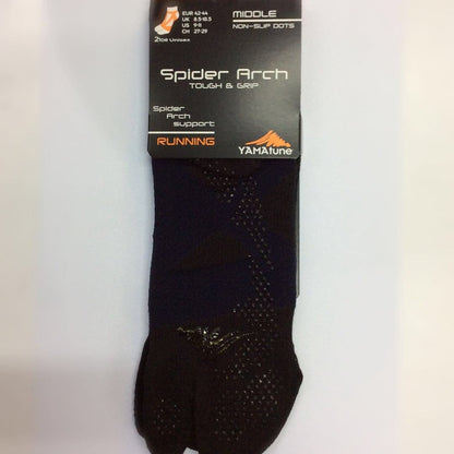 Yamatune 2 Toe Socks- Middle Length with Anti-slip Dots